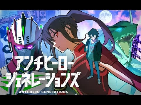 【アニメ】『アンチヒーロージェネレーションズ』Plott新世代YouTube漫画大賞受賞！