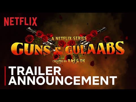 Guns & Gulaabs | Trailer Announcement | RajKummar Rao, Dulquer Salmaan, Adarsh Gourav