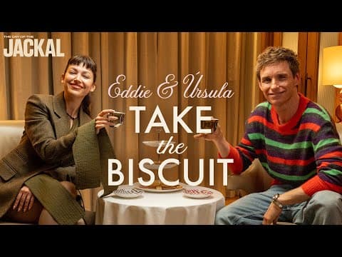 Eddie Redmayne Teaches Úrsula Corberó the Art of Eating a Jaffa Cake | The Day of the Jackal