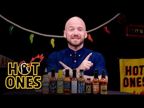 Sean Evans Reveals the Season 16 Hot Sauce Lineup | Hot Ones